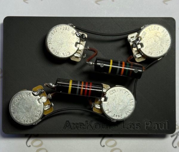 Gibson & Epiphone Les Paul 1950's "Bumble Bee Caps" Vintage Wiring Harness