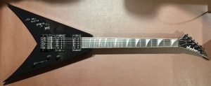 Jackson King V Signed by Dave Mustaine 1999
