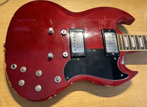 Pearl SG (1970's) Rewire & Complete Overhaul