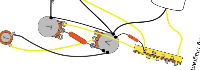 Fender HS/SH Telecaster Wiring Diagram & Fitting Instructions