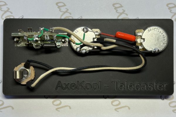 Fender Telecaster HS or SH Vintage Wiring Harness with 3 Way Blade Switch