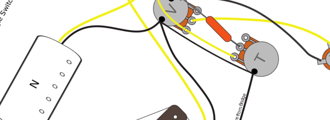 Fender HS/SH Telecaster with Toggle Switch Wiring Diagram & Fitting Instructions