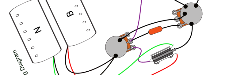 Epiphone Les Paul Special II Wiring Diagram & Fitting Instructions