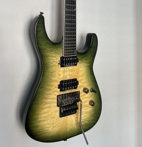 Jackson Soloist Pro Series - SL2Q MAH AB Alien Burst Green