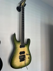 Jackson Soloist Pro Series - SL2Q MAH AB Alien Burst Green