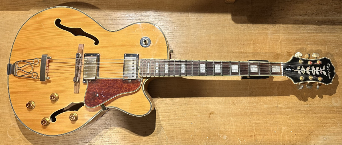 Epiphone Emperor Joe Pass 2003 Complete Overhaul, Restoration