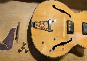 Epiphone Emperor Joe Pass 2003 Complete Overhaul, Restoration