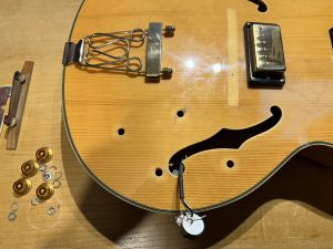 Epiphone Emperor Joe Pass 2003 Complete Overhaul, Restoration