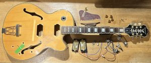 Epiphone Emperor Joe Pass 2003 Complete Overhaul, Restoration