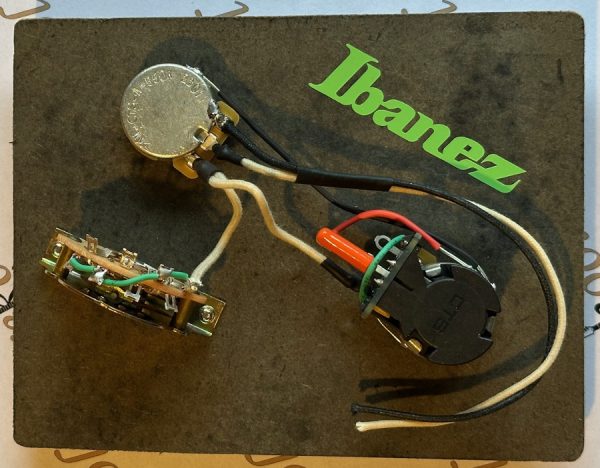 Ibanez HH Wiring Harness with Coil Split, Ibanez Wiring Loom