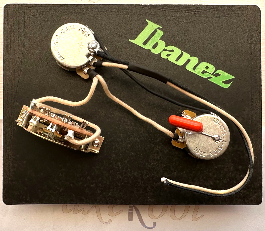 Ibanez HSH 3 Pickup Wiring Harness Ibanez HSH Wiring loom