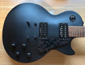 Epiphone Les Paul Gothic Satin Black Complete Upgrade