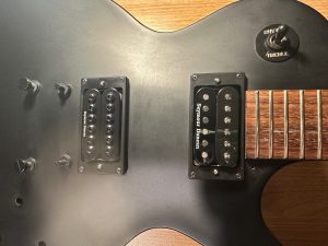 Epiphone Les Paul Gothic Satin Black Complete Upgrade