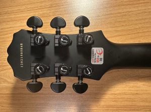 Epiphone Les Paul Gothic Satin Black Complete Upgrade