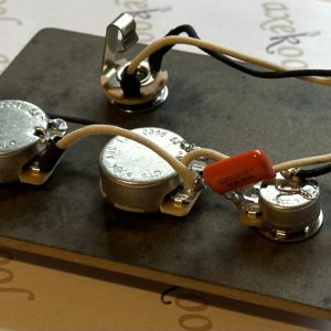 Premium 500k CTS Mini Potentiometers x 3, split shaft