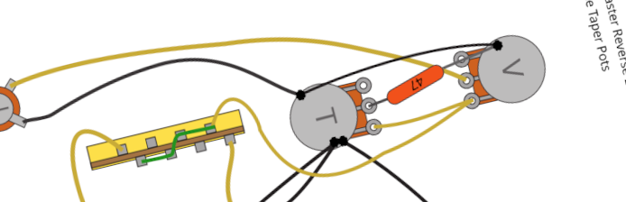 Fender Telecaster Reverse Left Handed 3 Way Switch Wiring Diagram & Fitting Instructions