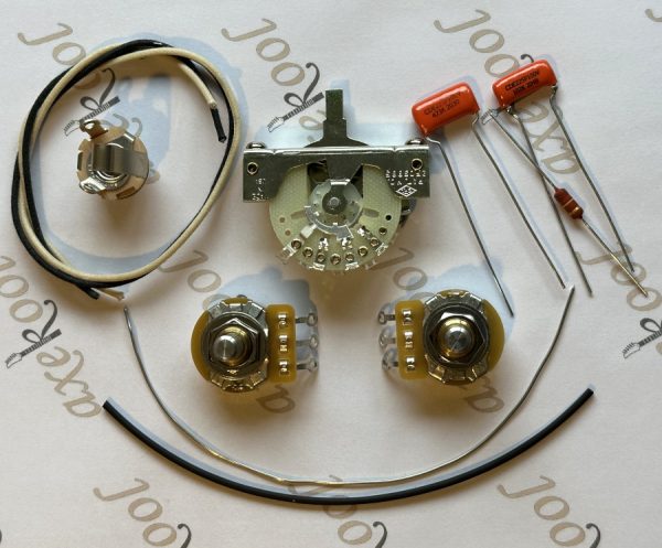 Fender Telecaster Vintage Style Wiring Kit with 3 Way Switch