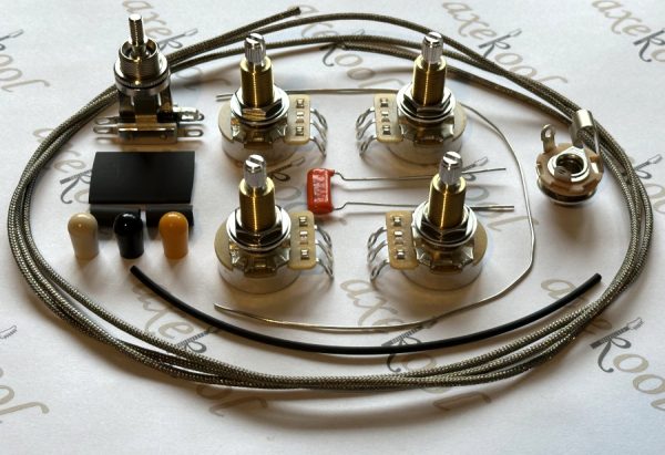 Gibson & Epiphone Firebird Vintage Wiring Kit for 3 Pickups