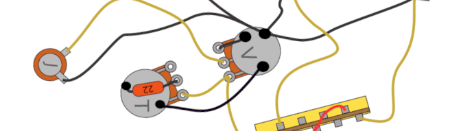 Ibanez HH Left Handed Wiring Diagram & Fitting Instructions