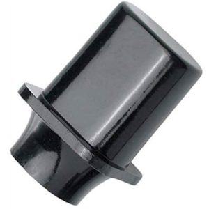 CRL & Oak Grigsby Blade Top Hat Switch Knob, Black