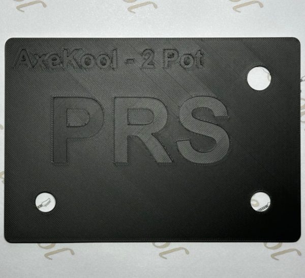 PRS 2 Pot Wiring Template