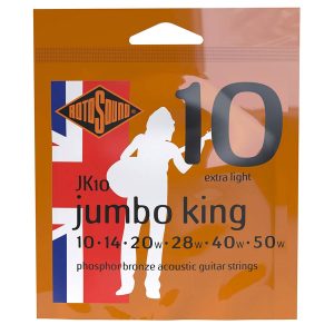 Rotosound JK10 Jumbo King Acoustic Guitar Strings 10-50