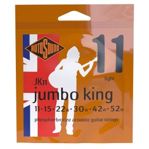 Rotosound JK11 Jumbo King Acoustic Guitar Strings 11-52