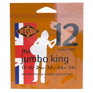 Rotosound JK12 Jumbo King Acoustic Guitar Strings 12-54